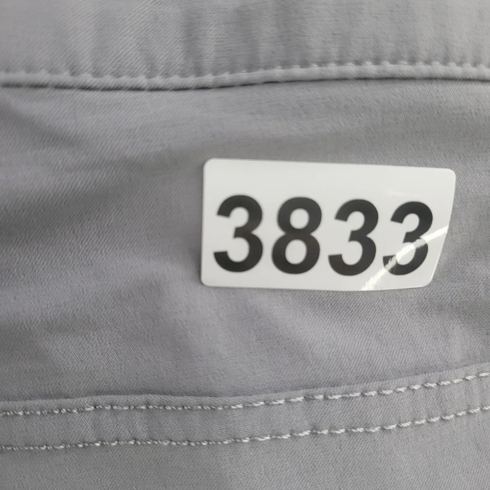 Adidas Golf Pants Mens 42x30 Gray‎ Primegreen Go-To 5 Pocket Tapered Fit Golf